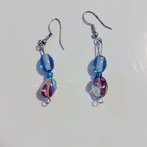 Real Murano Glass Earrings handmade.